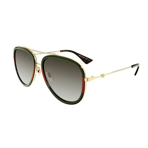 gucci sunglasses pilot wrap|Gucci aviator sunglasses men's.